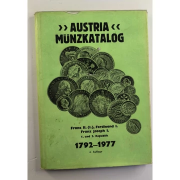 Austria Münzkatalog 1792-1977