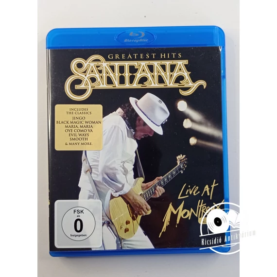 Santana – Greatest Hits (Live At Montreux 2011) (Blu-Ray)