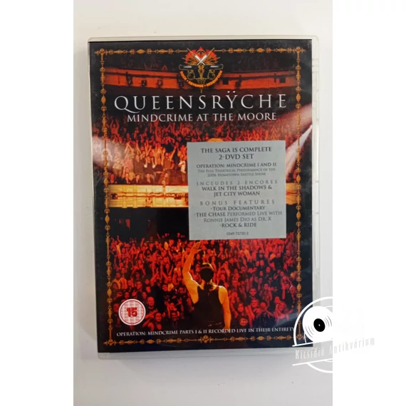 Queensrÿche – Mindcrime At The Moore (2DVD)