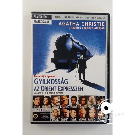 Gyilkosság az Orient Expresszen - Klasszikus - 1974-es (DVD)