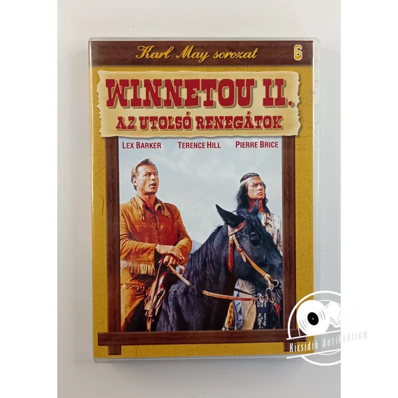 Karl May sorozat 06.: Winnetou II. Az utolsó renegátok (DVD)