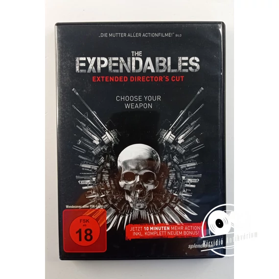 The Expendables - Extended Director's Cut (DVD) (német nyelvű)
