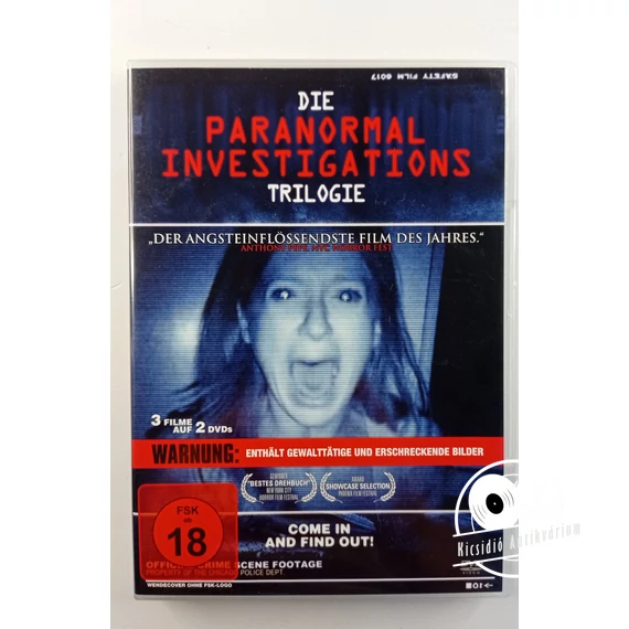 Die Paranormal Investigations - Die Trilogie (2 DVD) (német nyelvű)