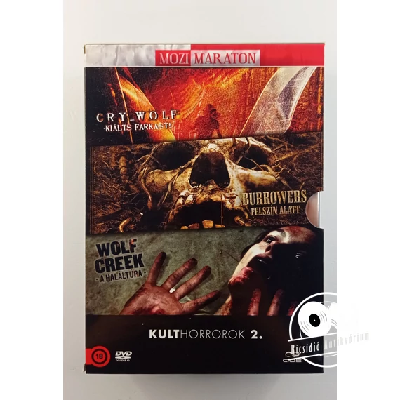Mozimaraton - Kulthorrorok 2. (3 DVD) Díszdoboz