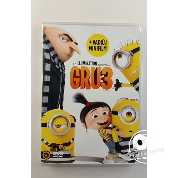 Gru 3. (DVD)