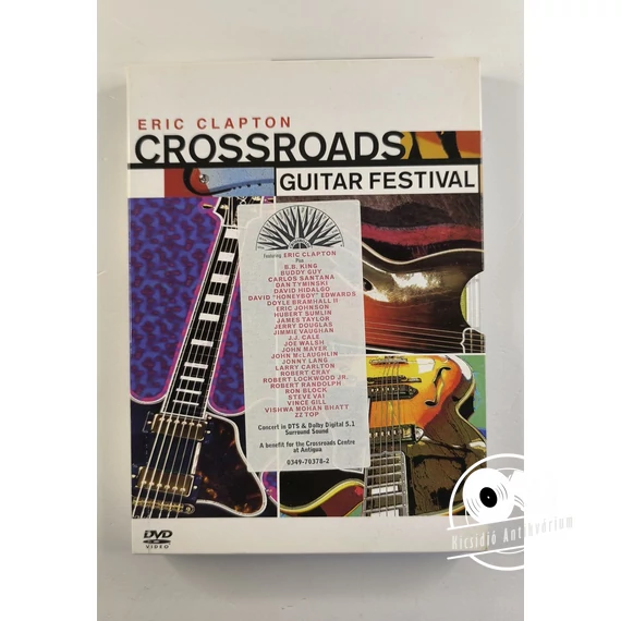Eric Clapton – Crossroads Guitar Festival (2 DVD)
