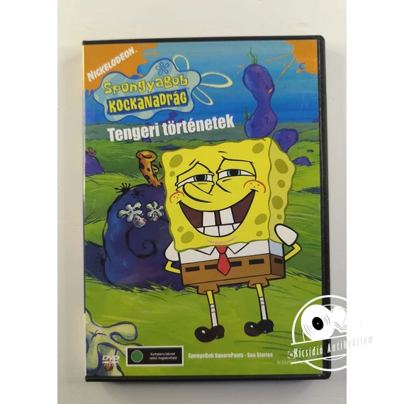 SpongyaBob Kockanadrág Tengeri történetek (DVD)