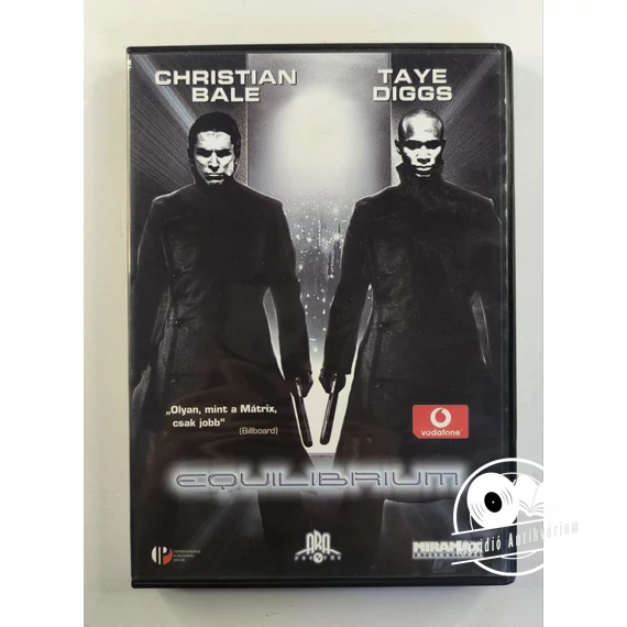 Equilibrium – Gyilkos nyugalom (DVD) 