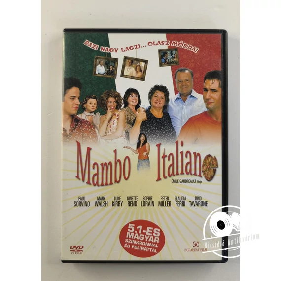 Mambo Italiano - Bazi Nagy Lagzi Olasz Módra (DVD)