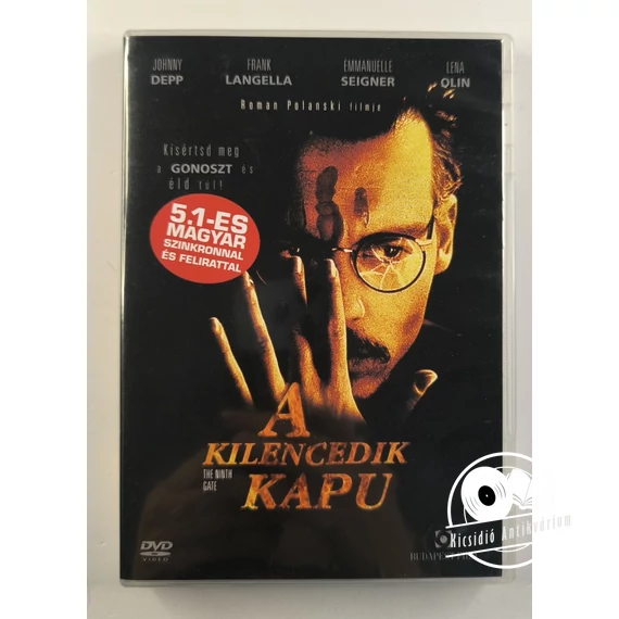 A kilencedik kapu (DVD) 