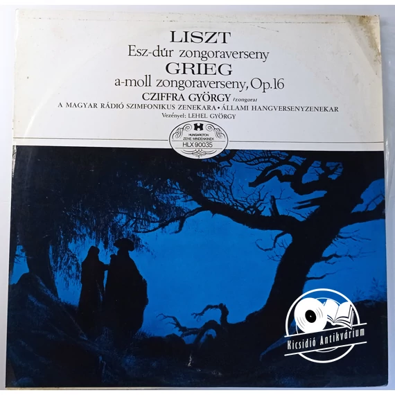 Liszt / Grieg, Cziffra György, Magyar Rádió Szimfónikus Zenekara, Állami Hangversenyzenekar, György Lehel – Esz-dúr Zongoraverseny / A-moll Zongoraverseny, Op.16