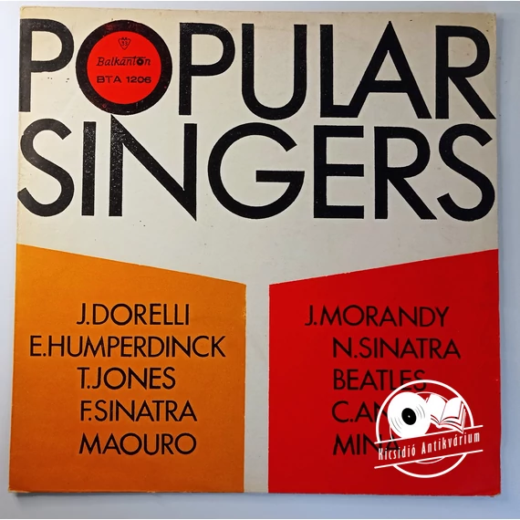 Popular Singers (LP vinyl)