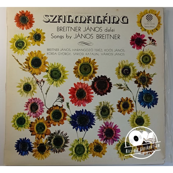 Szalmaláng (Breitner János Dalai = Songs By János Breitner) (LP vinyl)