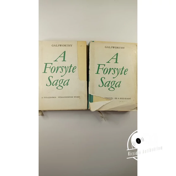 John Galsworthy - A ​Forsyte Saga (2 kötet)