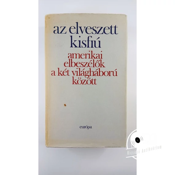 Géher István (szerk.) - Az ​elveszett kisfiú (Amerikai elbeszélők a két világháború között)