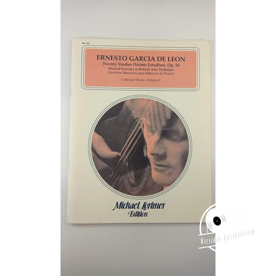 Ernesto García de León - 20 Estudios (20 Studies), Op. 50 - Collected Works, Volume 2 (kotta)