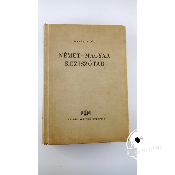 Halász Előd - Német-magyar ​kéziszótár