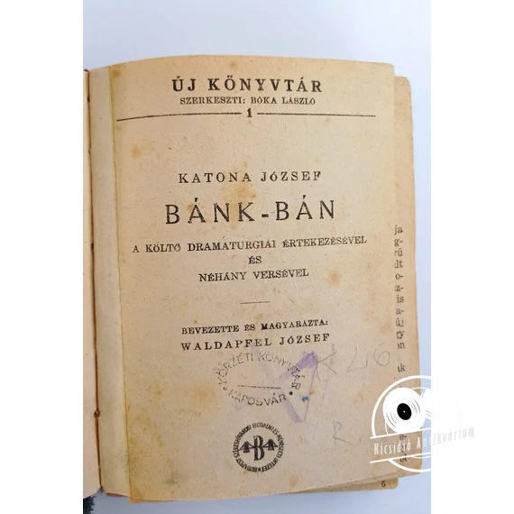 Katona József - Bánk ​bán