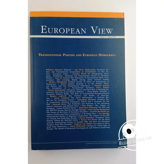 European View - Transnational Parties and European Democracy