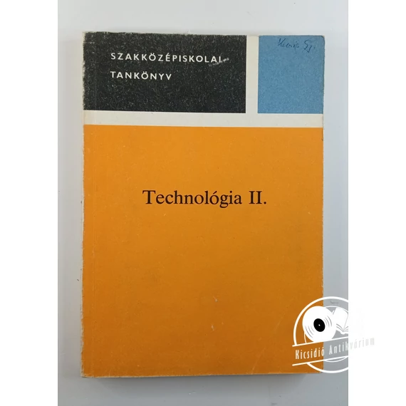 Technológia II.