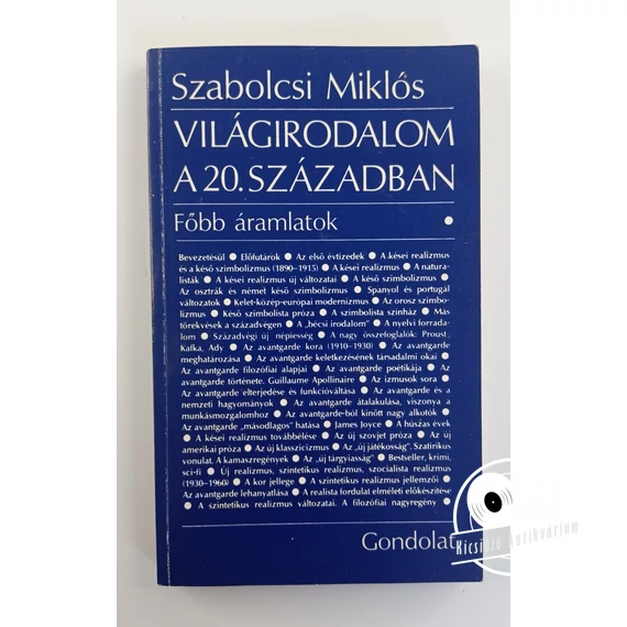 Szabolcsi Miklós - Világirodalom ​a 20. században