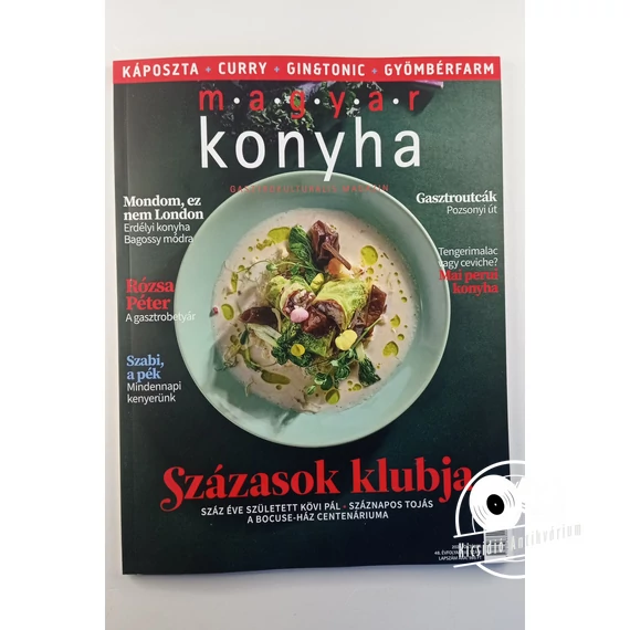 Magyar Konyha 48. évf. 10. szám - 2024. október