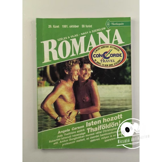 Angela Carson - Isten ​hozott Thaiföldön! (Romana 29. füzet)