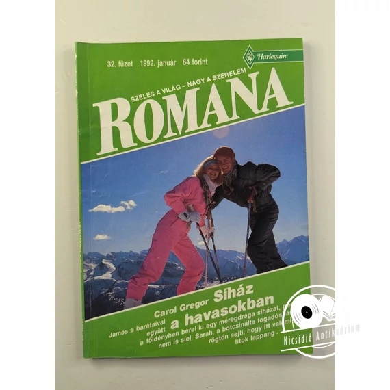 Carol Gregor - Síház ​a havasokban (Romana 32. füzet)