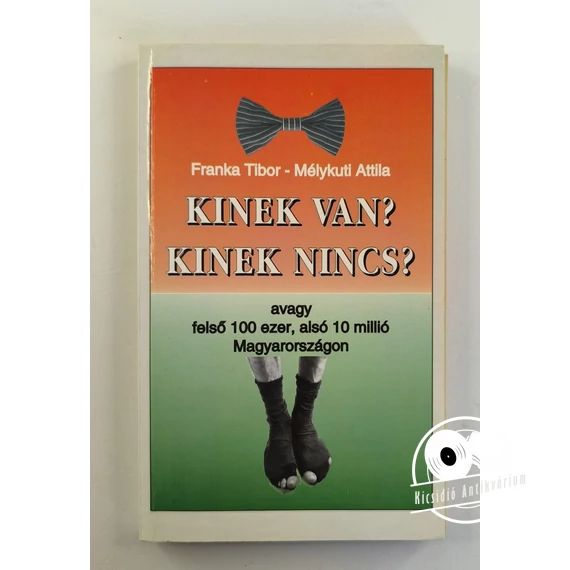 Franka Tibor · Mélykuti Attila - Kinek ​van? Kinek nincs? 
