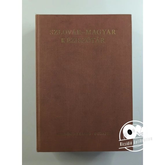 Szlovák-magyar ​kéziszótár