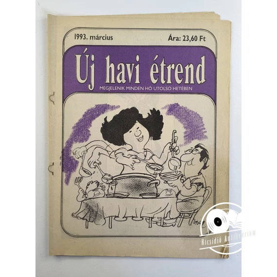 Új havi étrend 1993. március