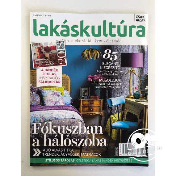 Lakáskultúra 2018. január