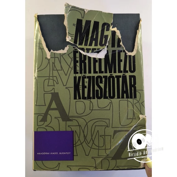 Magyar ​értelmező kéziszótár (A-Z)